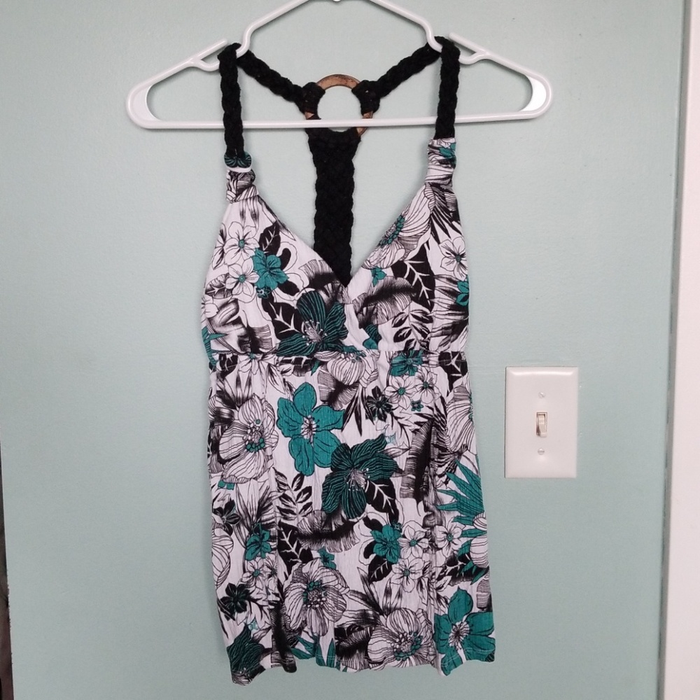 Self esteem floral tank
